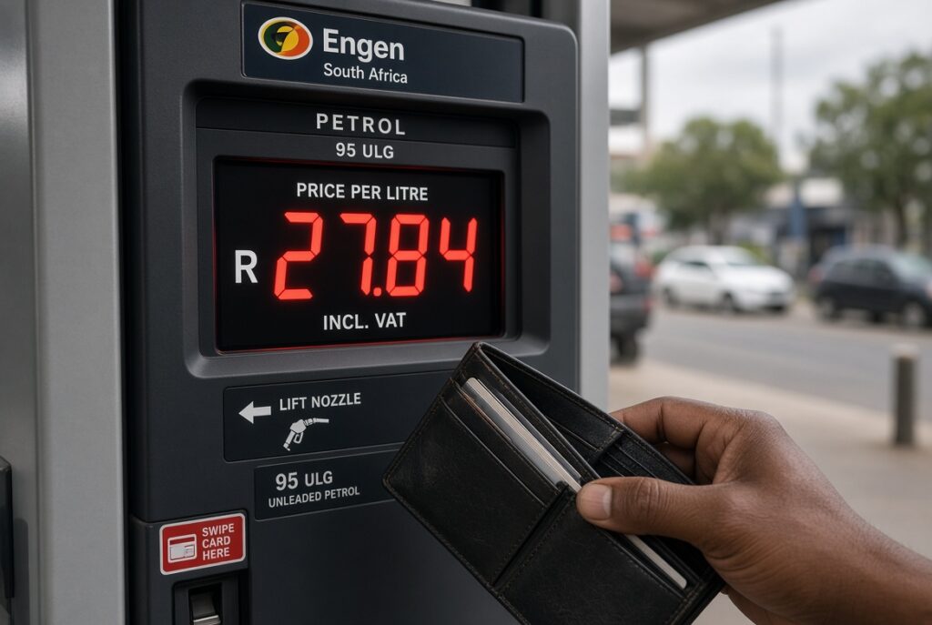  petrol diesel price South Africa September 2026
