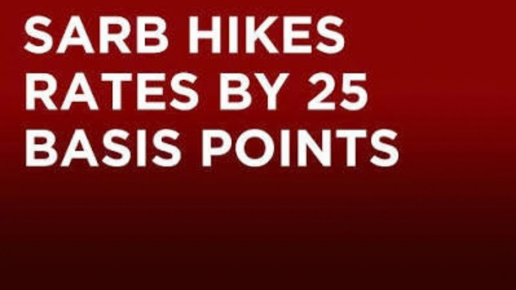 SARB interest rate hike