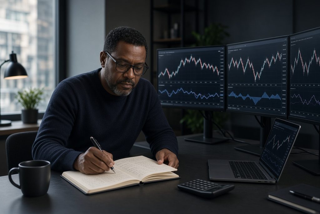 process of trading